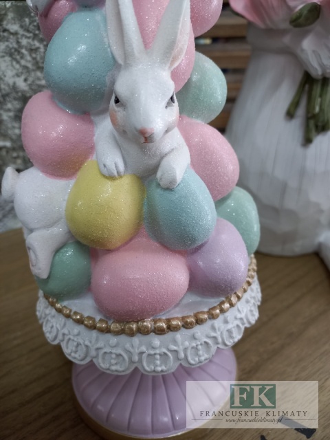 FIGURA JAJKA ZAJĄCE KRÓLIKI 27 CM