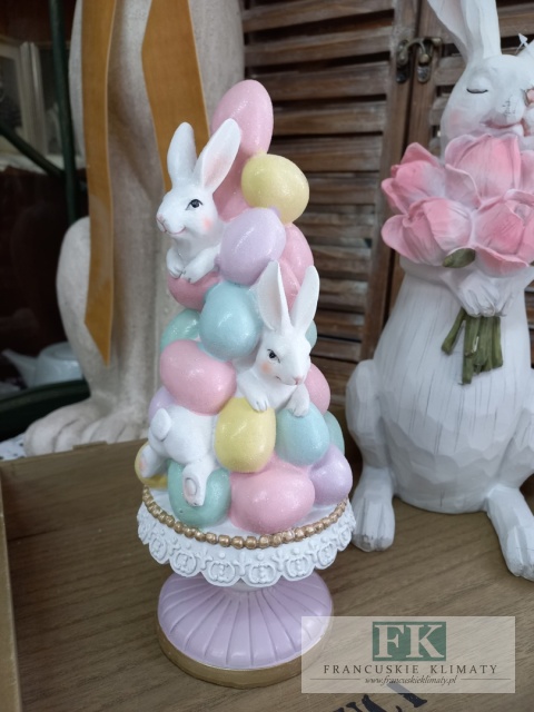 FIGURA JAJKA ZAJĄCE KRÓLIKI 27 CM