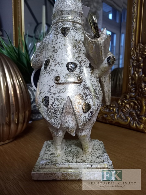 ZAJĄC KRÓLIK Z ZEGAREM 30 CM