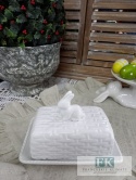 MASELNICA pojemnik Z ZAJĄCEM 18,5 CM ZAJĄC KRÓLIK