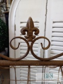 DEKORACYJNA KLATKA 55 CM , METAL , PROWANSJA