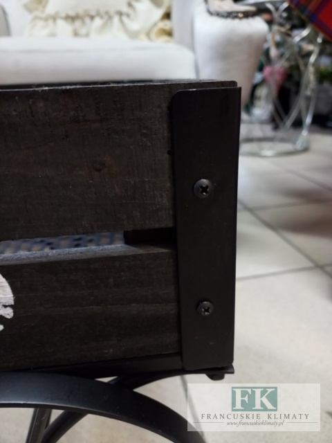 KWIETNIK W FORMIE WÓZKA "HERBS" 62 cm