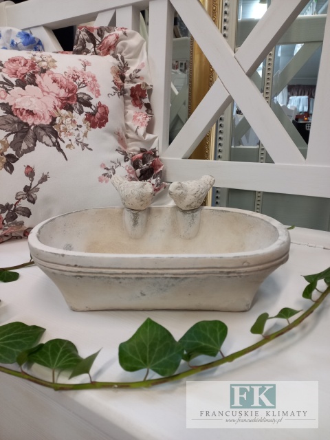 POIDŁO 30,5 CM DEKORACJA DERAMICZNO BETONOWA