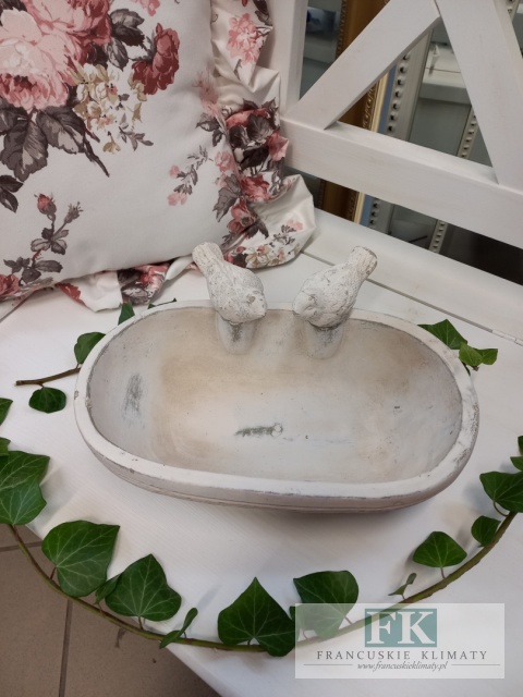 POIDŁO 30,5 CM DEKORACJA DERAMICZNO BETONOWA