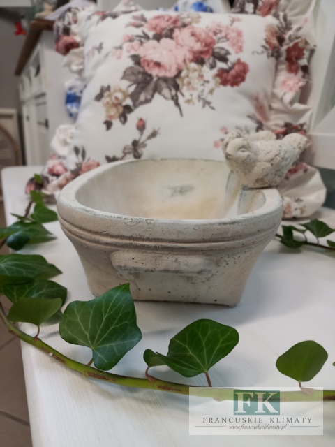 POIDŁO 30,5 CM DEKORACJA DERAMICZNO BETONOWA