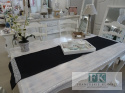 BIEŻNIK DEKORACYJNY DIAMENT 40X160 CZARNY PROWANSJA SHABBY CHIC VINTAGE LOFT BIEŻNIK DEKORACYJNY DIAMENT 40X160 CZARNY PROWANSJA SHABBY CHIC VINTAGE LOFT