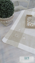 BIEŻNIK SERWETA AURELIA 85X85 PROWANSJA SHABBY CHIC VINTAGE LOFT
