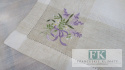 BIEŻNIK SERWETA BLOSSOM LAVENDER 85X85 PROWANSJA SHABBY CHIC VINTAGE LOFT