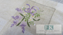 BIEŻNIK SERWETA BLOSSOM LAVENDER 85X85 PROWANSJA SHABBY CHIC VINTAGE LOFT