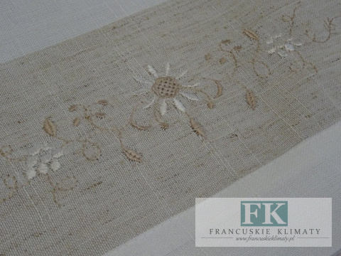 BIEŻNIK DEKORACYJNY AURELIA 40X140 PROWANSJA SHABBY CHIC VINTAGE LOFT