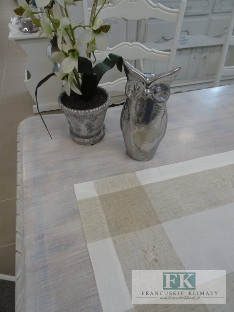 BIEŻNIK DEKORACYJNY AURELIA 40X140 PROWANSJA SHABBY CHIC VINTAGE LOFT