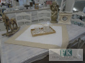BIEŻNIK SERWETA IMAGE 85X85 PROWANSJA SHABBY CHIC VINTAGE LOFT
