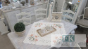 BIEŻNIK SERWETA AMIRA 85X85 PROWANSJA SHABBY CHIC VINTAGE LOFT