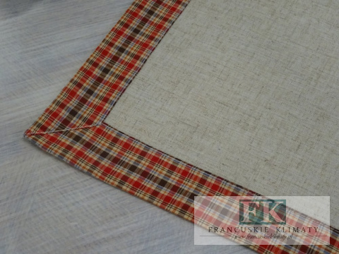 BIEŻNIK SERWETA INFINITY 85X85 PROWANSJA SHABBY CHIC VINTAGE LOFT