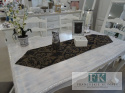 BIEŻNIK DEKORACYJNY ARABESKA 40x150 PROWANSJA SHABBY CHIC VINTAGE LOFT