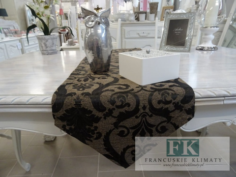 BIEŻNIK DEKORACYJNY ARABESKA 40x150 PROWANSJA SHABBY CHIC VINTAGE LOFT