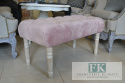 CHESTERFIELD 80 CM PUDROWY RÓŻ SIEDZISKO - PUFA - ŁAWECZKA shabby CHESTERFIELD 80 CM PUDROWY RÓŻ SIEDZISKO - PUFA - ŁAWECZKA shabby