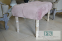CHESTERFIELD 80 CM PUDROWY RÓŻ SIEDZISKO - PUFA - ŁAWECZKA shabby CHESTERFIELD 80 CM PUDROWY RÓŻ SIEDZISKO - PUFA - ŁAWECZKA shabby