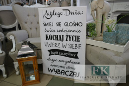 OBRAZ NA PŁÓTNIE 60/90 KAŻDEGO DNIA