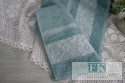RĘCZNIK 70 X 140 BŁĘKITNY 100 % BAWEŁNA KOLEKCJA KWIAT