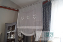 ROLETKA, EKRAN , PANEL PEPITKA SIWY-BIEL PROWANSJA , SHABBY, SZER 130 CM WYS 130 BATYST , BAWEŁNA KOLEKCJA SERCE