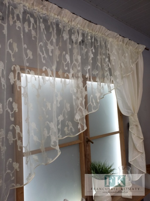 FIRANA SKOS ORGANZA BOK KOKON TAFTA , LAMÓWKA 400/135/160