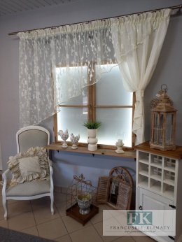 FIRANA SKOS ORGANZA BOK KOKON TAFTA , LAMÓWKA 400/135/160