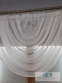 FIRANA Z DWOMA BOCZKAMI , BOKAMI ŚCIĘTYMI KRESZ LAMÓWKA BIEL , BEZ PRASOWANIA