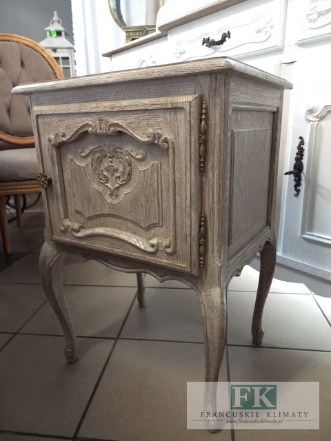 FRANCUSKI KPL. 2SZAFEK KOMÓDEK NOCNYCH antyczne drewno DĄB