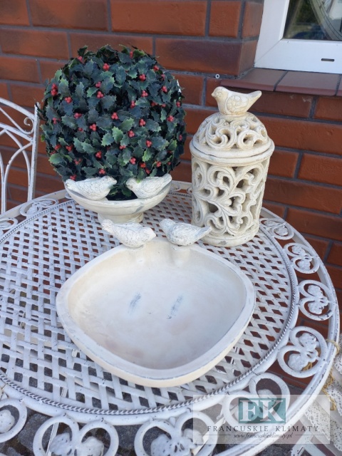 POIDŁO 29 CM DEKORACJA DERAMICZNO BETONOWA