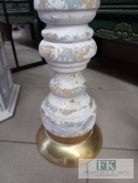 ŚWIECZNIK 84,5 cm drewno + metal
