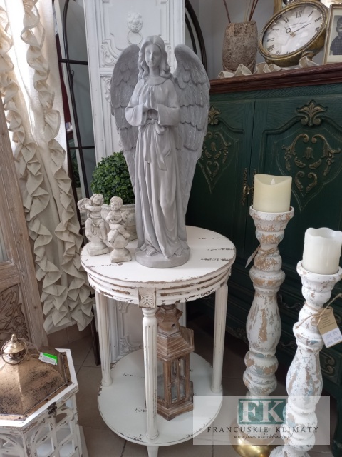 FIGURA ANIOŁ 60 CM ceramiczno-betonowa