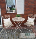 stolik 76 cm HOME & GARDEN METAL KUTY
