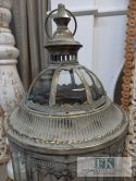 LATARNIA LAMPION METAL 80 CM , ZŁOTO ANTYCZNE