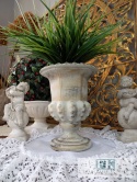 WAZON OSŁONKA DONICA CERAMICZNO BETONOWA 20,5 CM