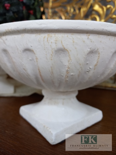 WAZON OSŁONKA DONICA CERAMICZNO BETONOWA 20 CM