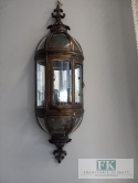 LAMPION ŚCIENNY 82 cm metal