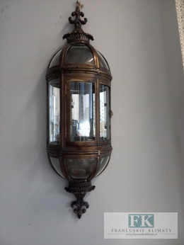 LAMPION ŚCIENNY 82 cm metal