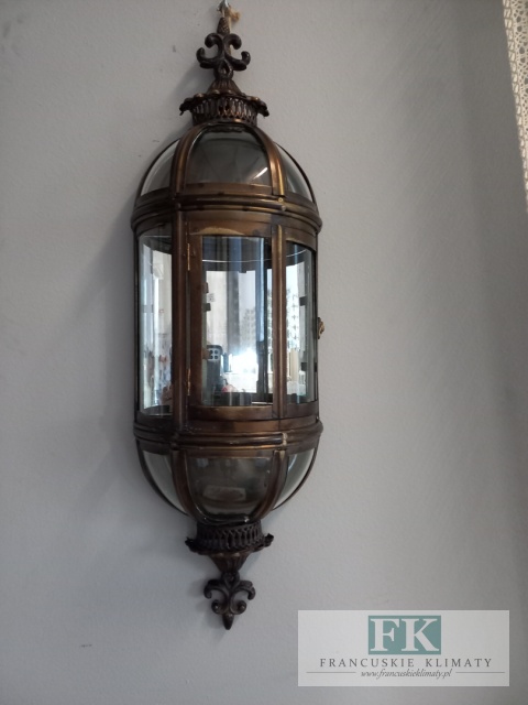 LAMPION ŚCIENNY 82 cm metal