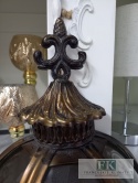 LAMPION ŚCIENNY 82 cm metal