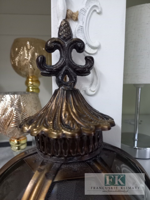 LAMPION ŚCIENNY 82 cm metal
