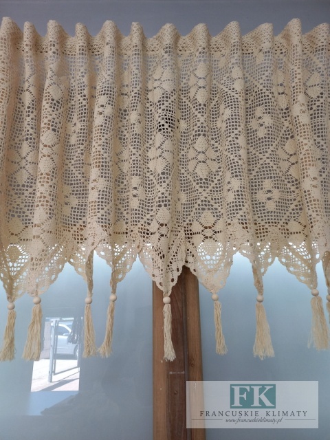 KPL KOMPLET SZYDEŁKO ZASŁONY BOKI , LAMBREKIN SZYDEŁKO 130/170 x 2 , 250/60