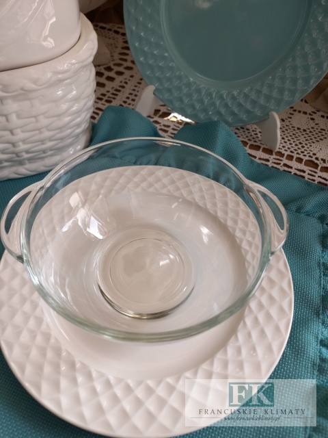 SZKLANA BULIONÓWKA Z USZKAMI 500 ML
