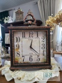 ZEGAR STOJĄCY metal 44 CM RETRO