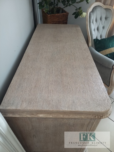 FRANCUSKA KOMODA 117 cm antyczne drewno szyfoniera szufladnik