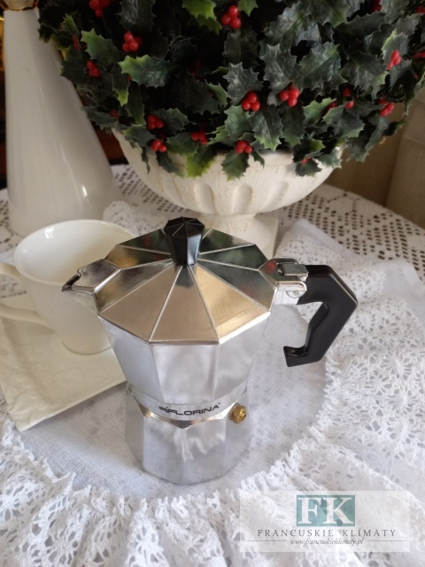 KAWIARKA ZAPARZACZ SILVER DO ESPRESSO NA 3 FILIŻANEK