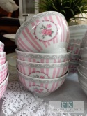 KOLEKCJA PINK ROSES MISECZKA poj. 550 ml. styl francuski, shabby, vintage