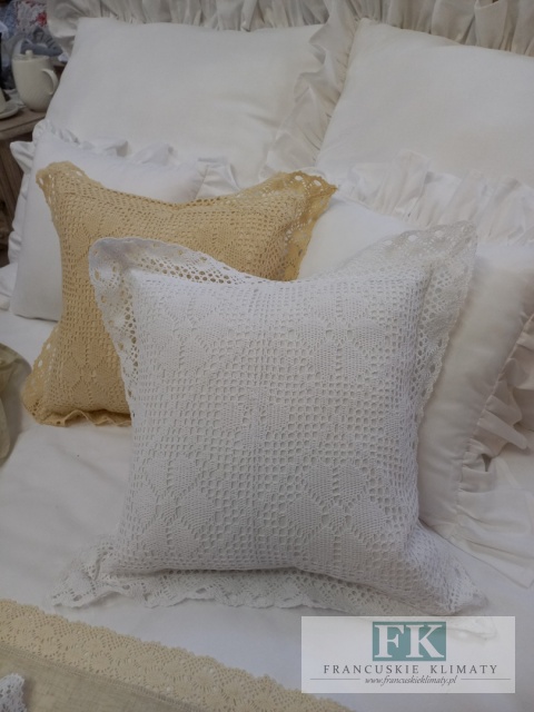 POSZEWKA SZYDEŁKO 40/40 BIEL , PROWANSJA , SHABBY CHIC, VINTAGE