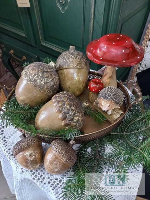 DEKORACJA ŻOŁĄDŹ 15,5 CM