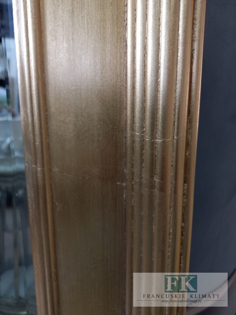 LUSTRO FAZOWANE W RAMIE 140 cm ZŁOTO